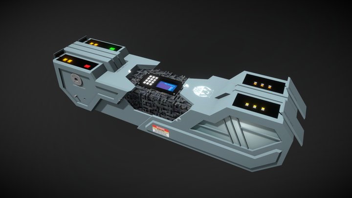 Naquadah Generator Mark II V2 3D Model