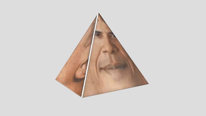 obama epic 3D Model