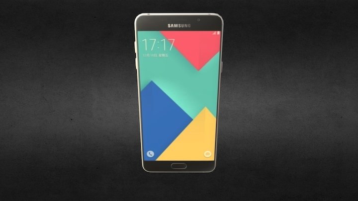 Samsung Galaxy A5 (2016) 3D Model