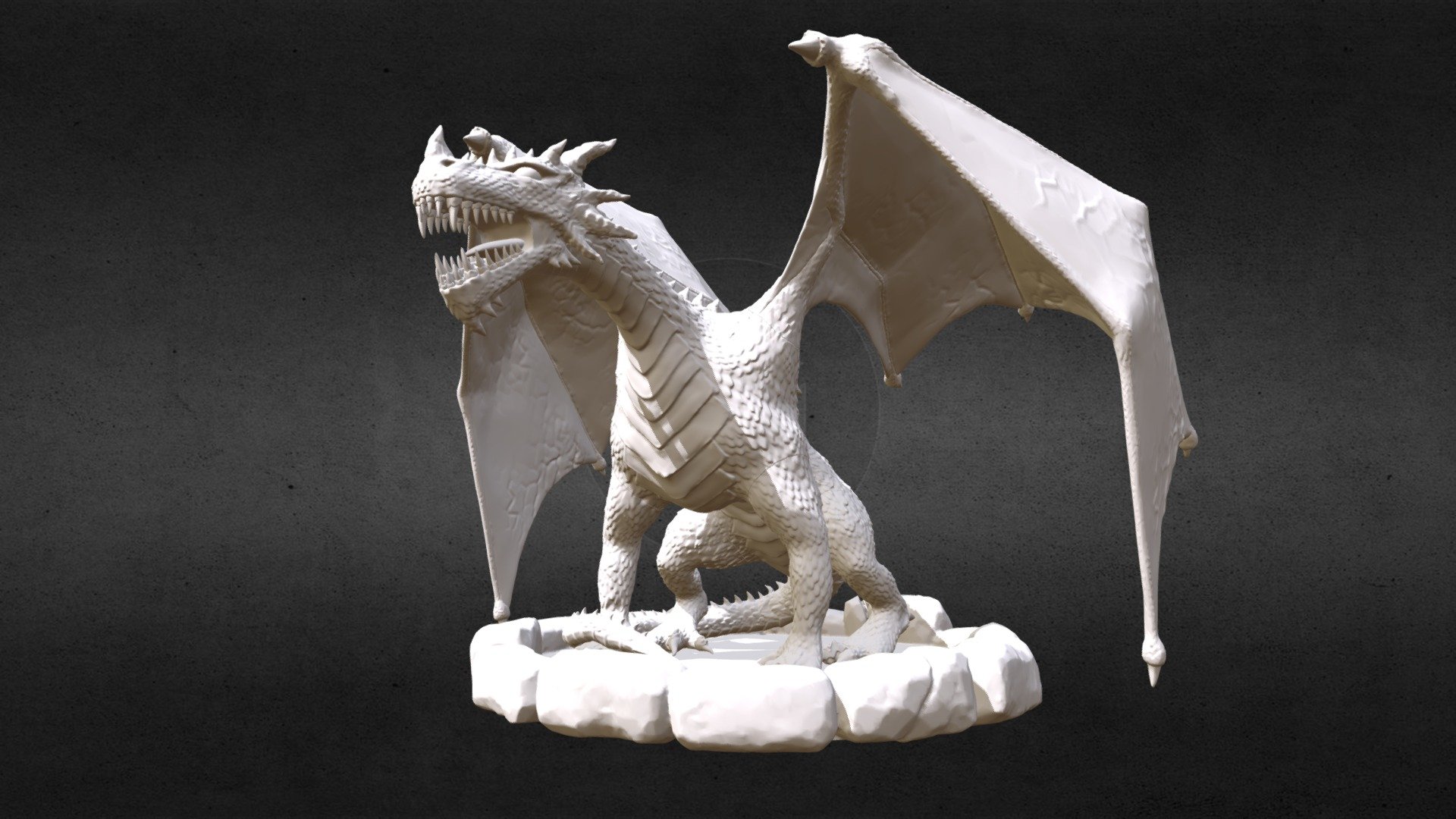 Dragon - 3D model by odych [15f27fe] - Sketchfab