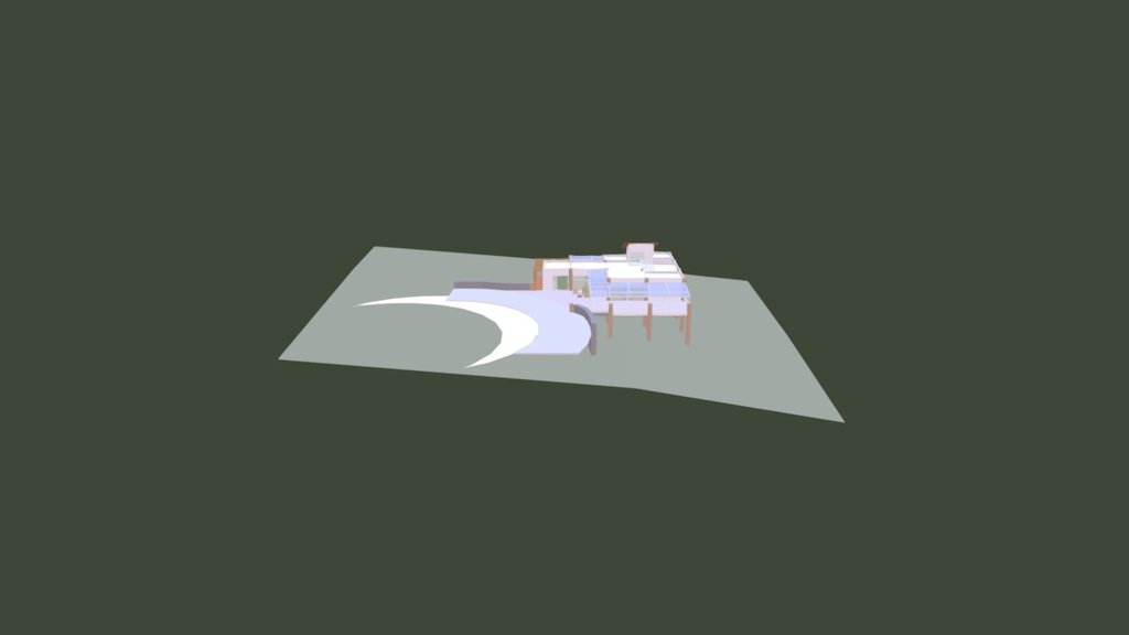 Estudo 3D - Residência em Cotia-SP