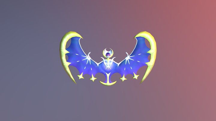 Lunala 3D Model