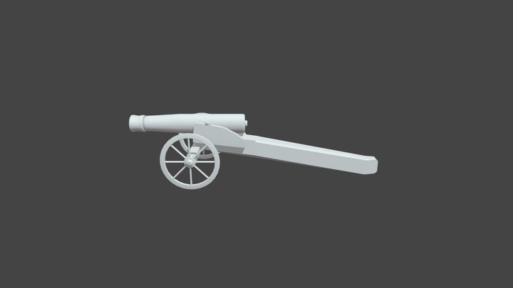 Cannon (Mitchell Dreifuerst) 3D Model