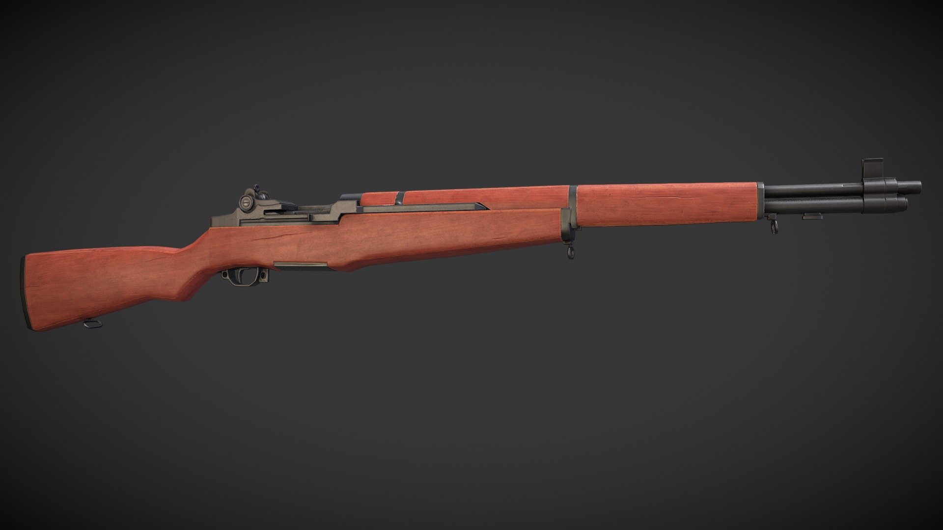 M1 Garand - 3D model by Dakota (@koterboat) [15f3db3] - Sketchfab