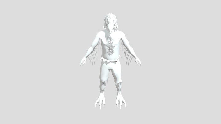 Bird Man 3D Model