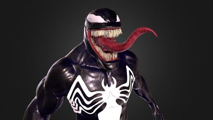 Venom from Marvel Comics 3D Model
