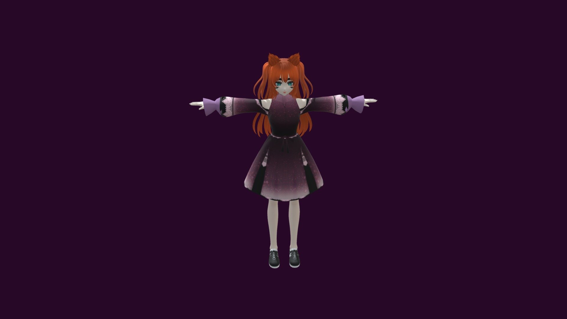 anime style female character! - Download Free 3D model by A3i [15f4d40 ...