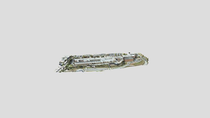 Rev Mill 3D Model 2 3D Model