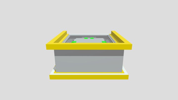 2x2 top botom 3D Model