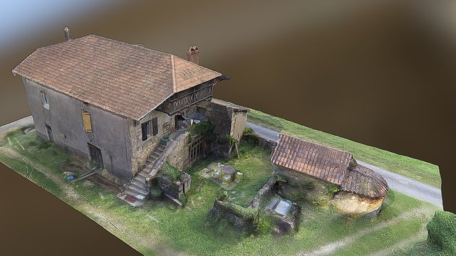 Ferme Cantal 3D Model