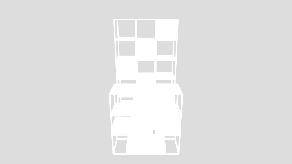 Modern Modular Shelving Unit
