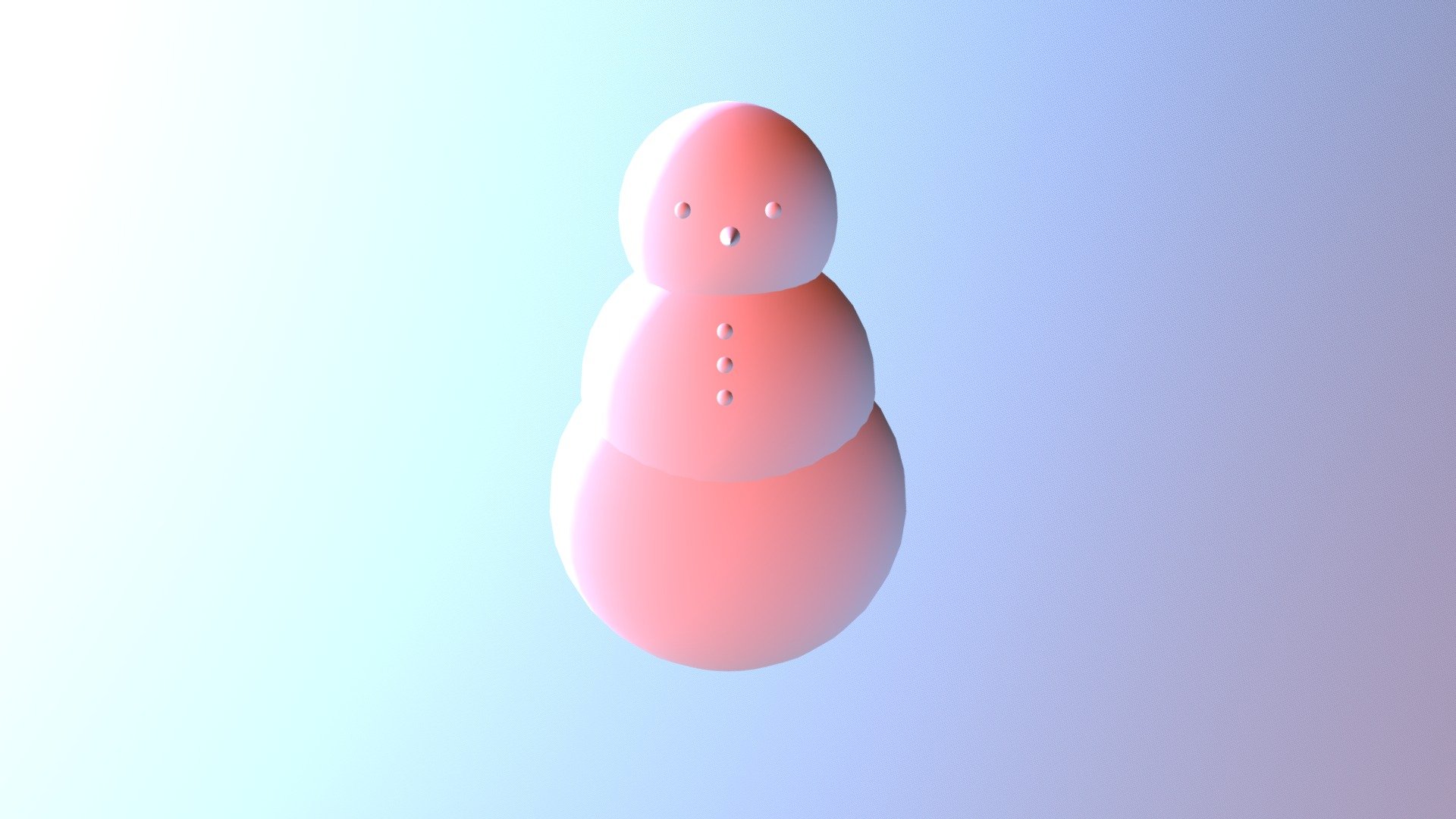BONECO DE NEVE