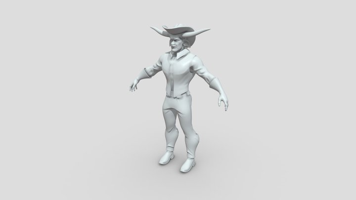 ...Cowboy...? 3D Model