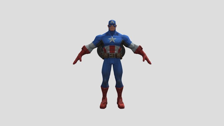 Captain_america – Free 3D Model STL