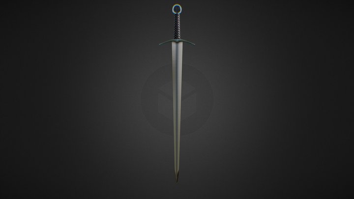 Medeival Sword 3D Model