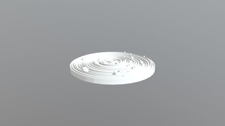 Vict Water Circle 3D Model