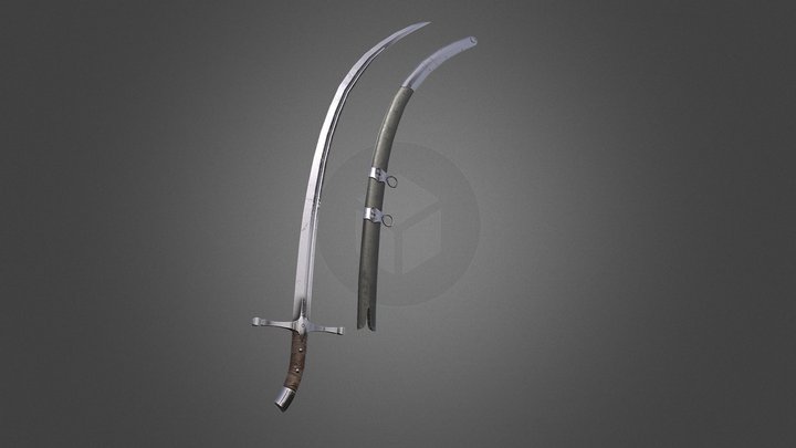 2024 Works #02 - Shamshir 3D Model