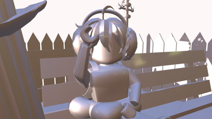 cenariogirl 3D Model