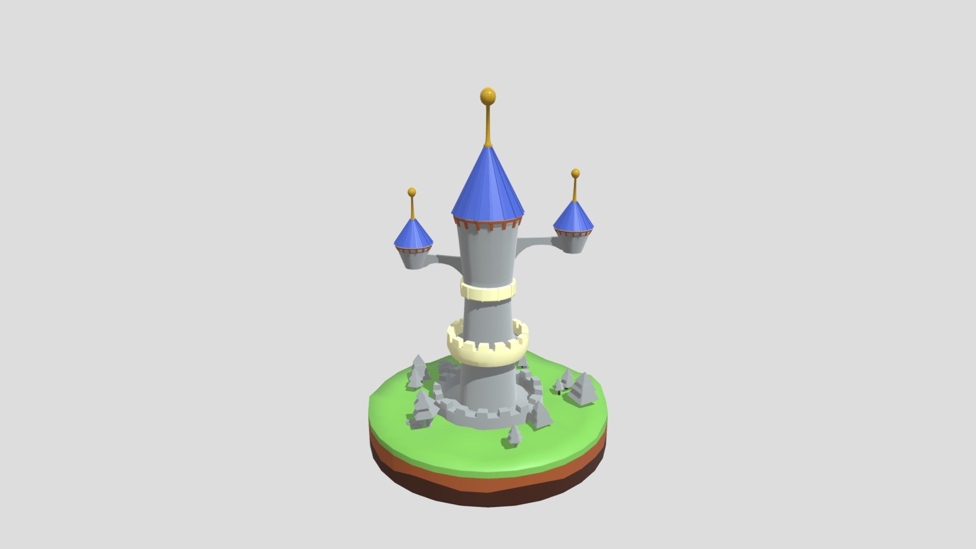 Castillo Mágico - 3D model by fernandovs044 [15f8735] - Sketchfab