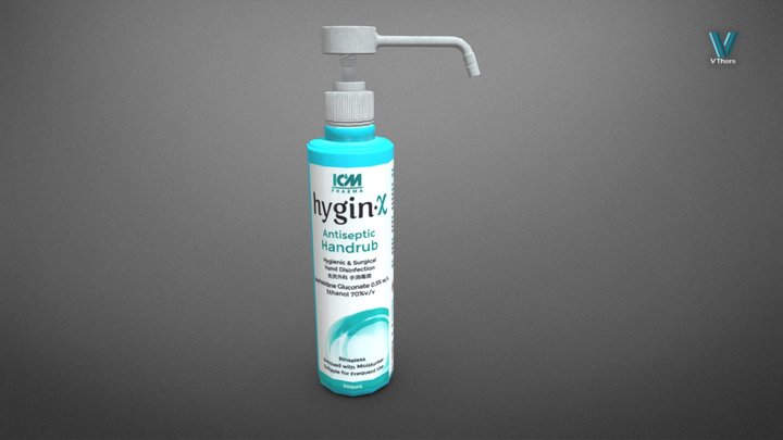 Hygin-x Bottle 3D Model