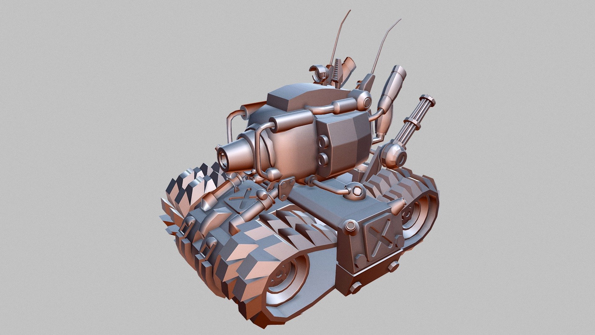 SV-001 METAL SLUG - 3D Model By Theser19 [15fab9b] - Sketchfab