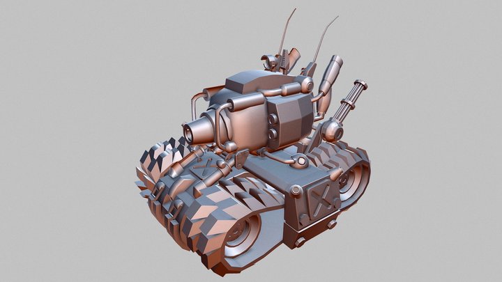 SV-001 METAL SLUG 3D Model