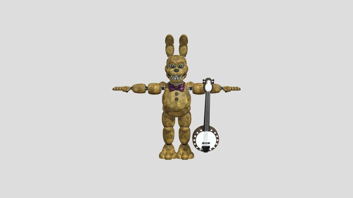 Springbonnie_V4 3D Model