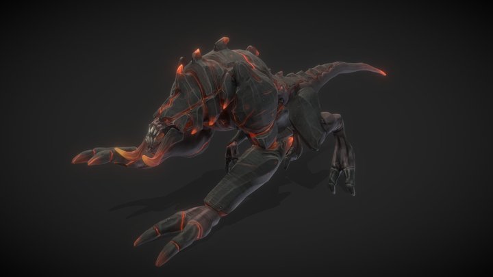 Tyranid Type 3 3D Model