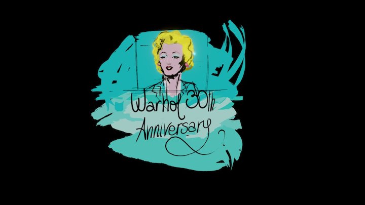 Marilyn Monroe · Warhol 30 Anniversary 3D Model
