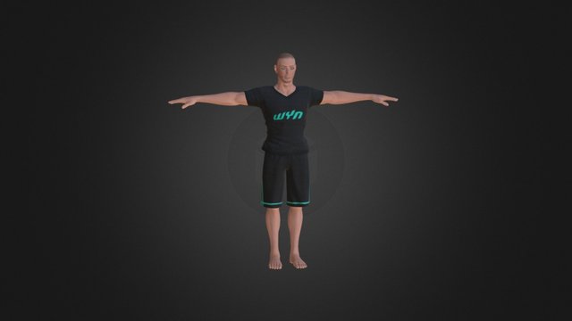 WYN 3d Character 3D Model