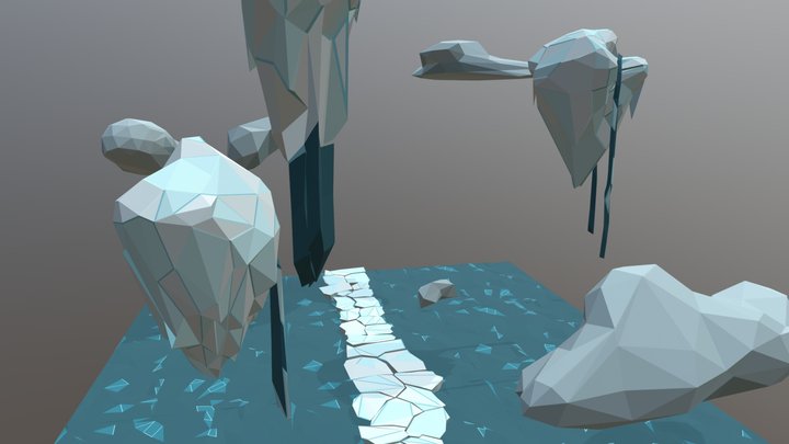 Ice World 3D Model