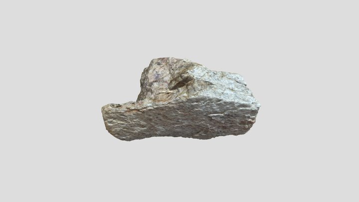 Quartzite Handsample Jirak 3D Model