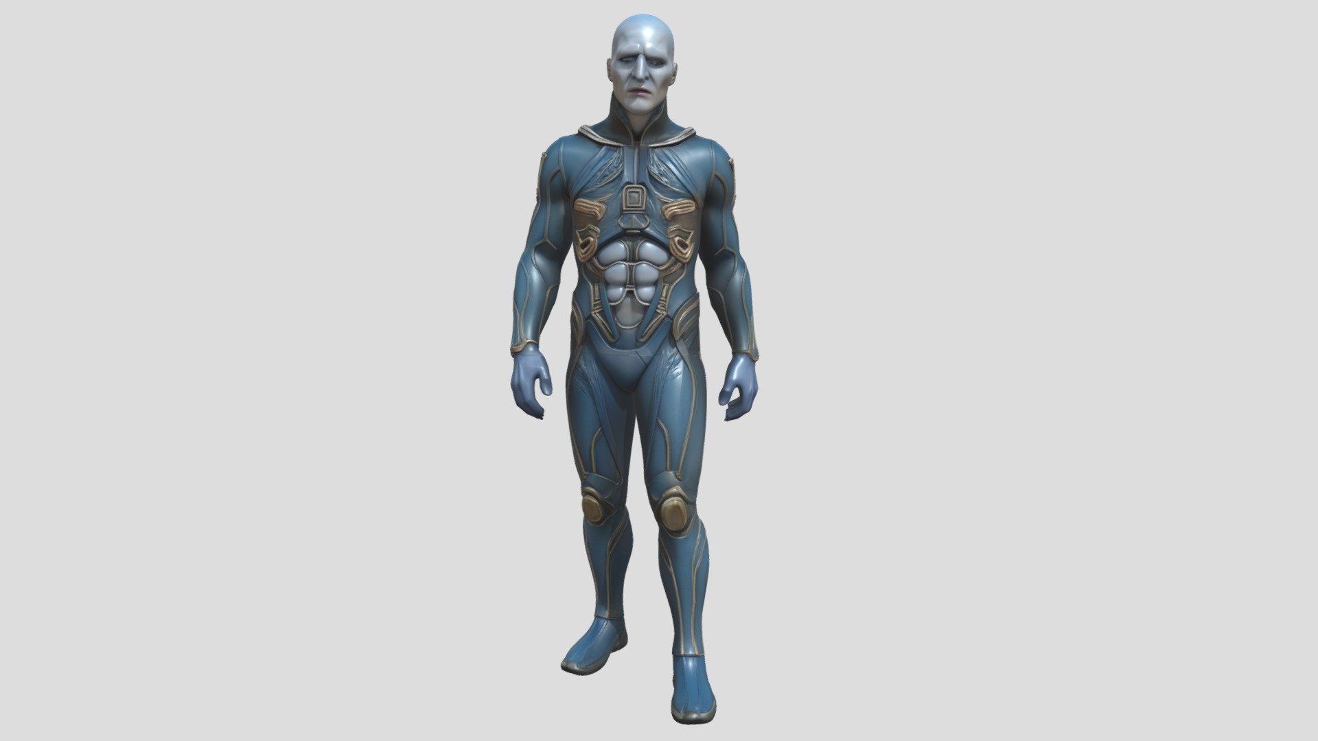 Ancient Alien Engineer - 3D model by Andrin Sky (@halobungie) [15fef3b ...