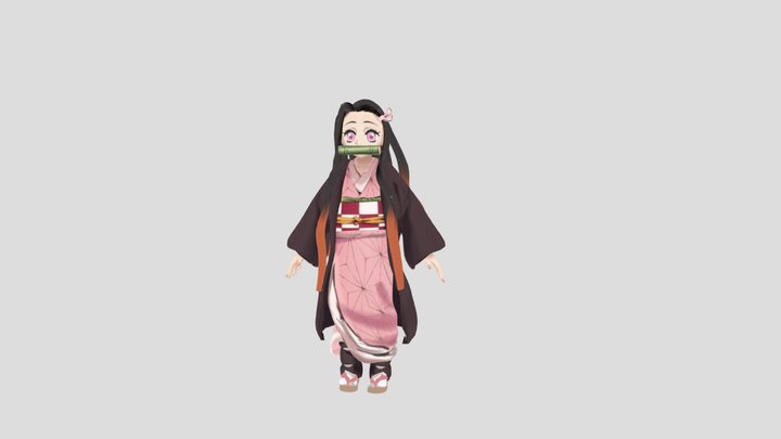 Nezuko 3D Model