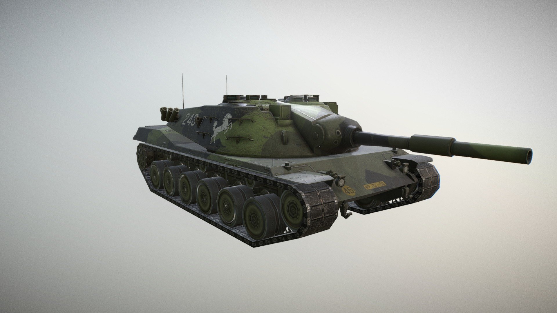 World of Tanks Blitz: KpfPz 70 Tank
