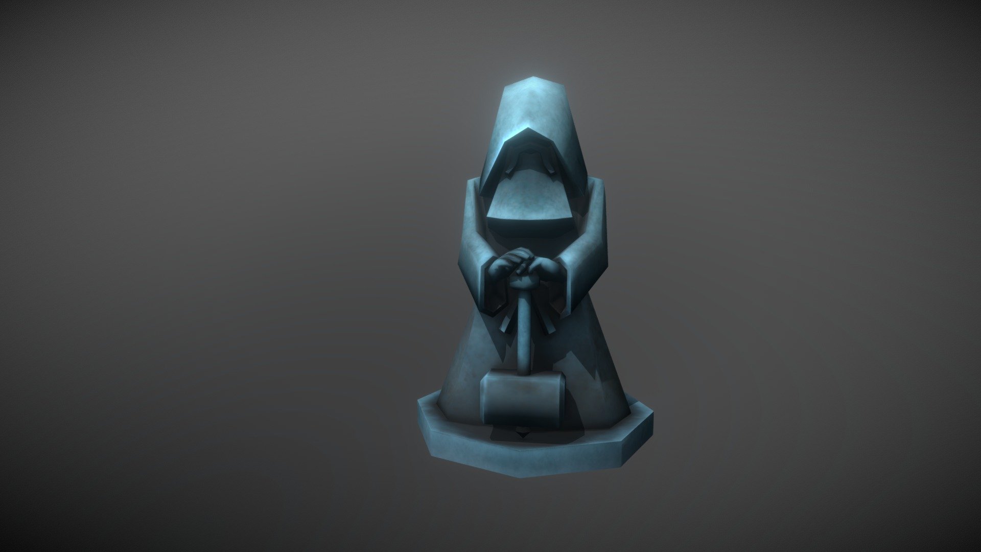 Statue of dwarvish tomb
