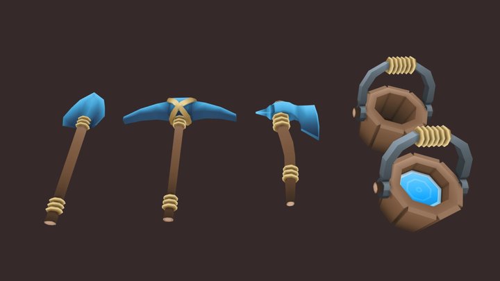 Tools - asset pack 3D Model