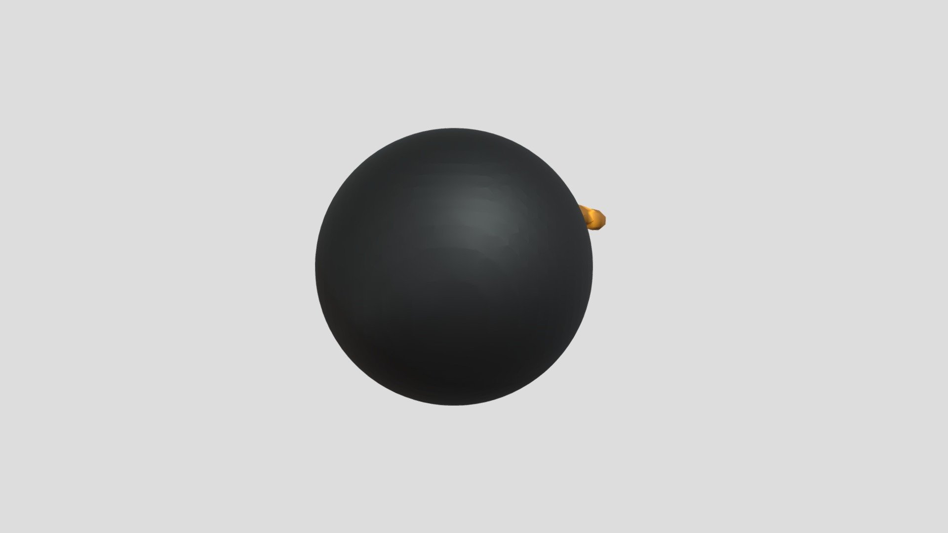 Bomb 3D Model/ Modelo de Bomba em 3D