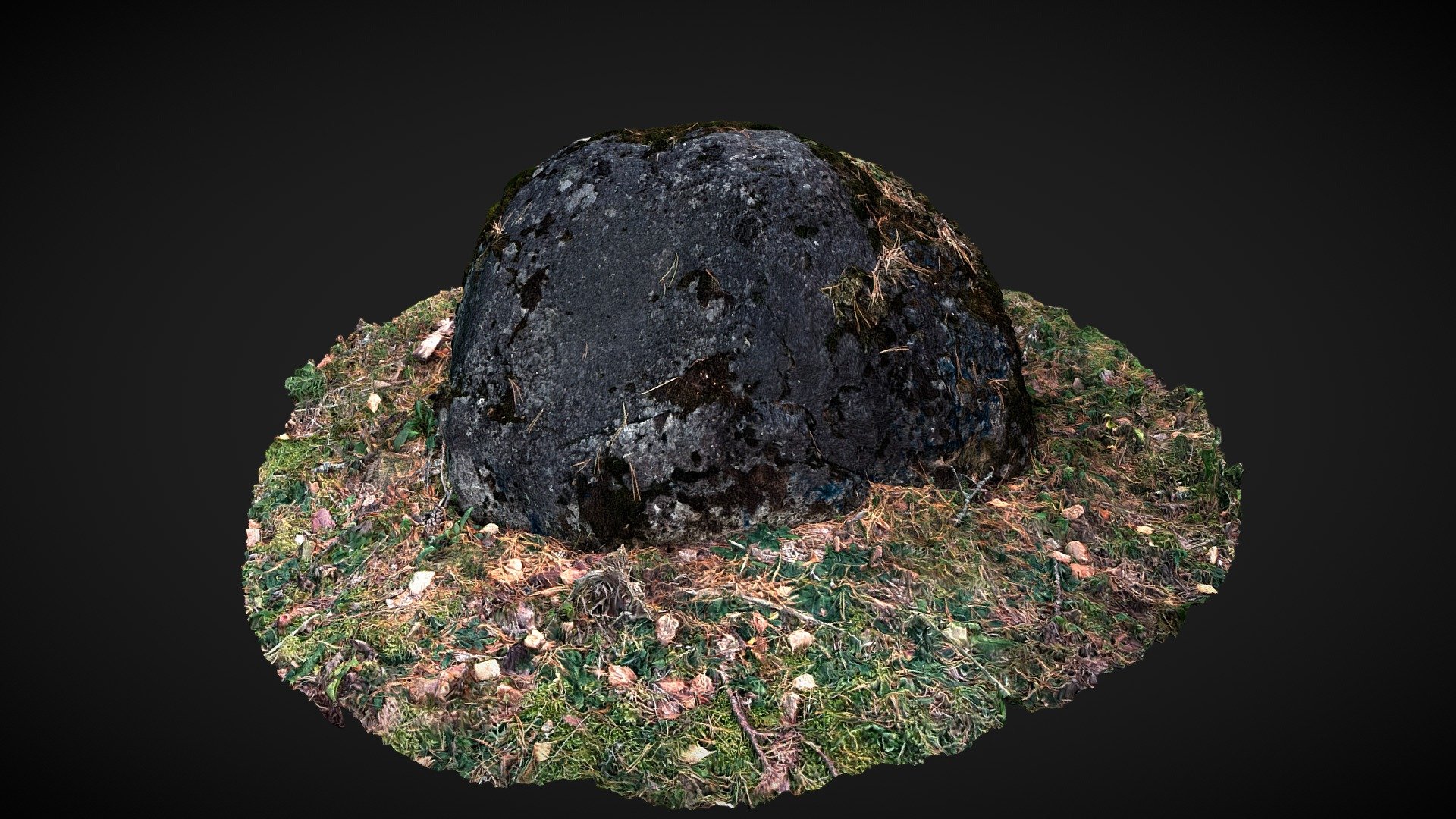 A Granite Stone - Download Free 3D model by region_60 [160308c] - Sketchfab