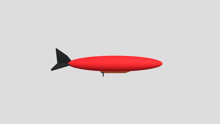 rc airship 3D Model