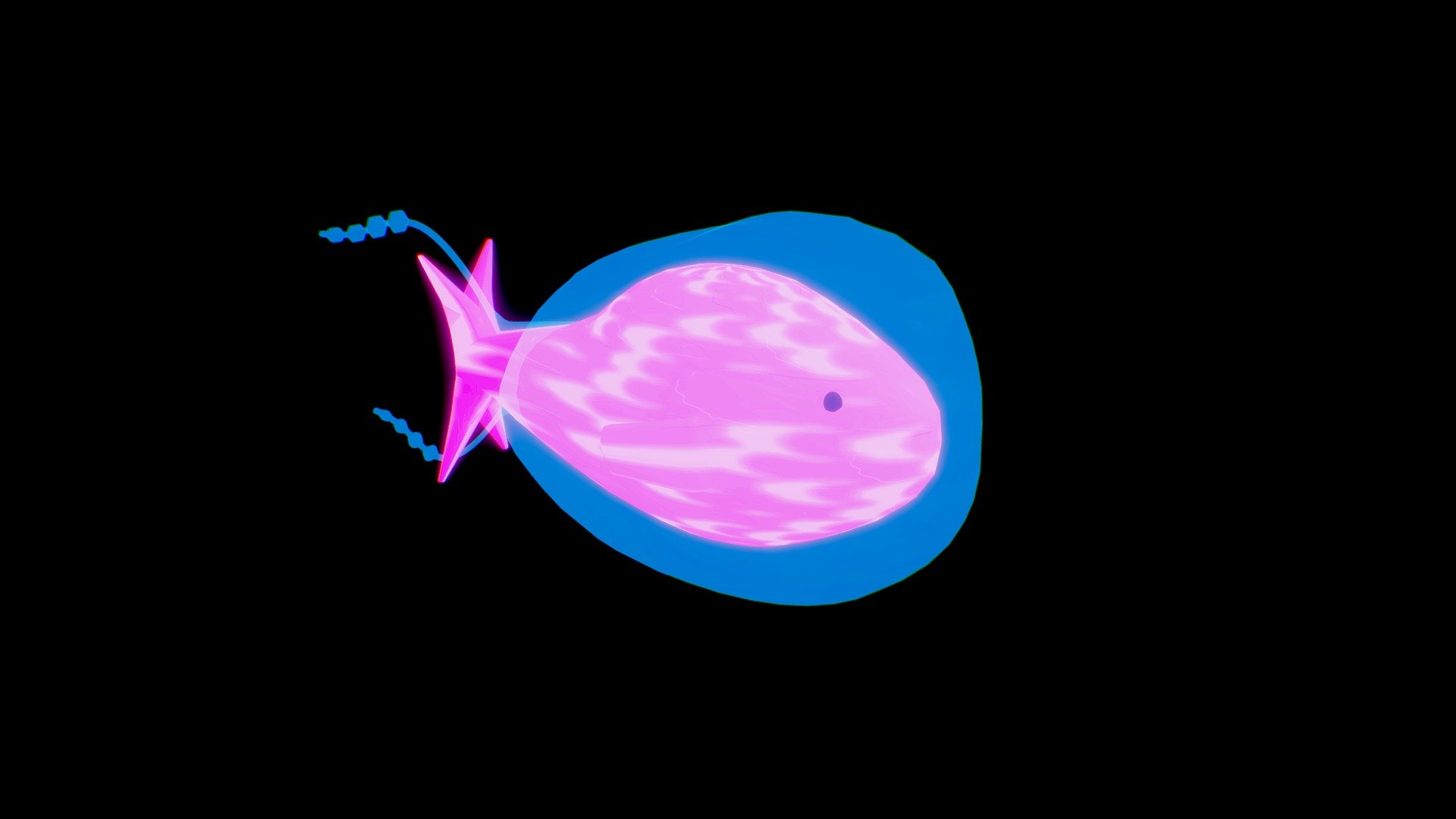 Neon Bubble Fish