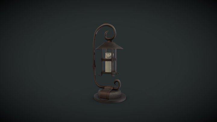 DS - Candle 3D Model