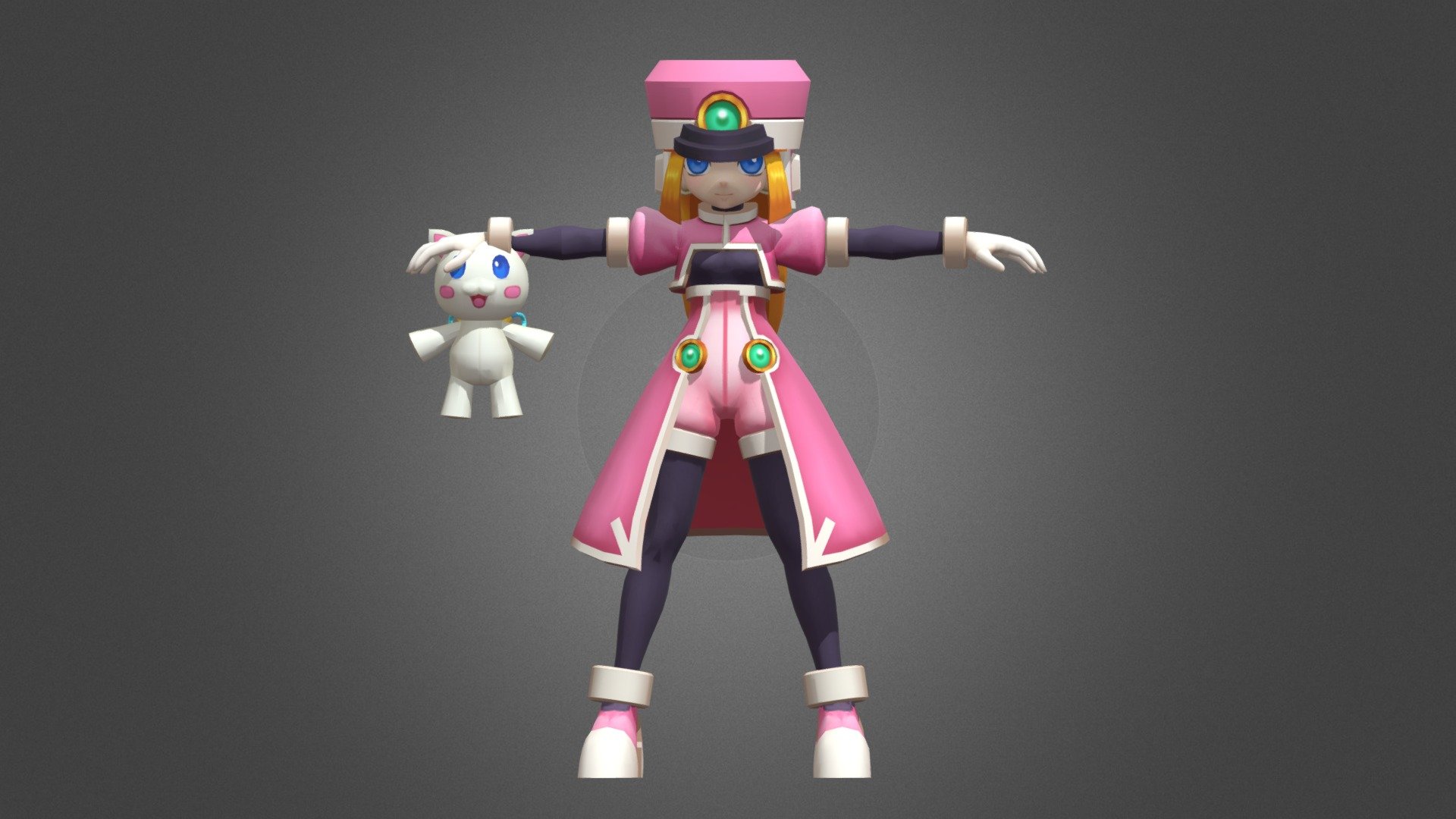 Megaman X Dive Megaman ZX Prairie - Download Free 3D model by