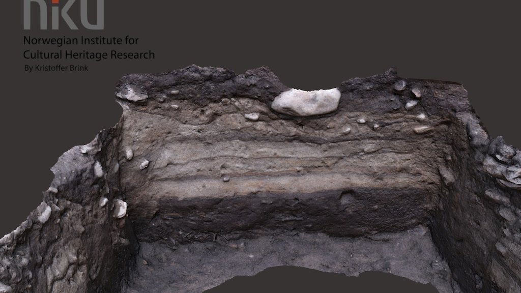 Sections of the northern pit