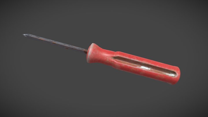 Screwdriver 3D Model