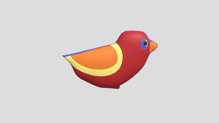 English_bird 3D Model