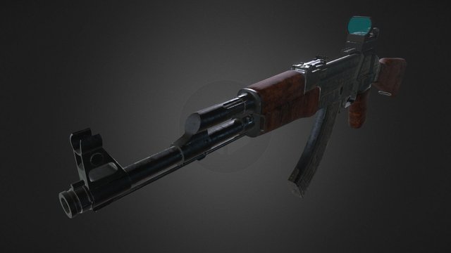 AK-47 3D Model