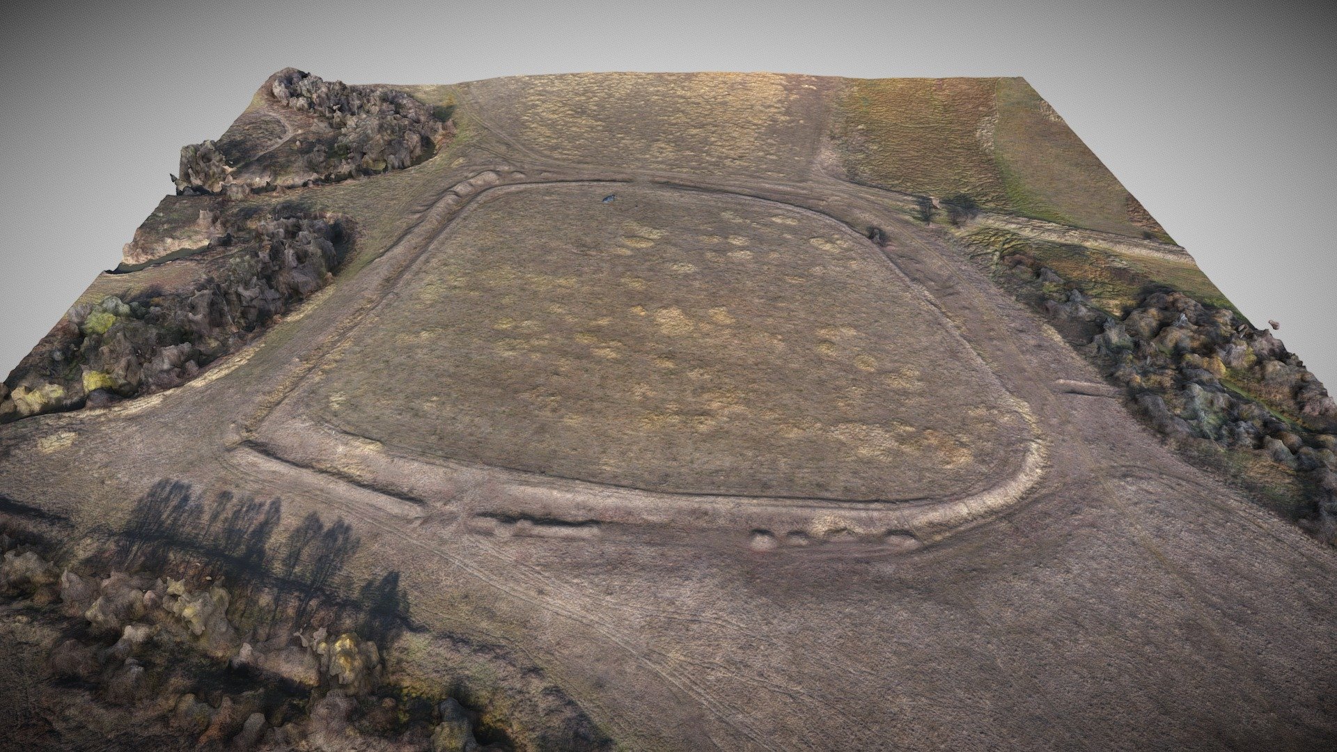 Карасинское городище. Закамье РТ. — Sketchfab embed 3D viewer
