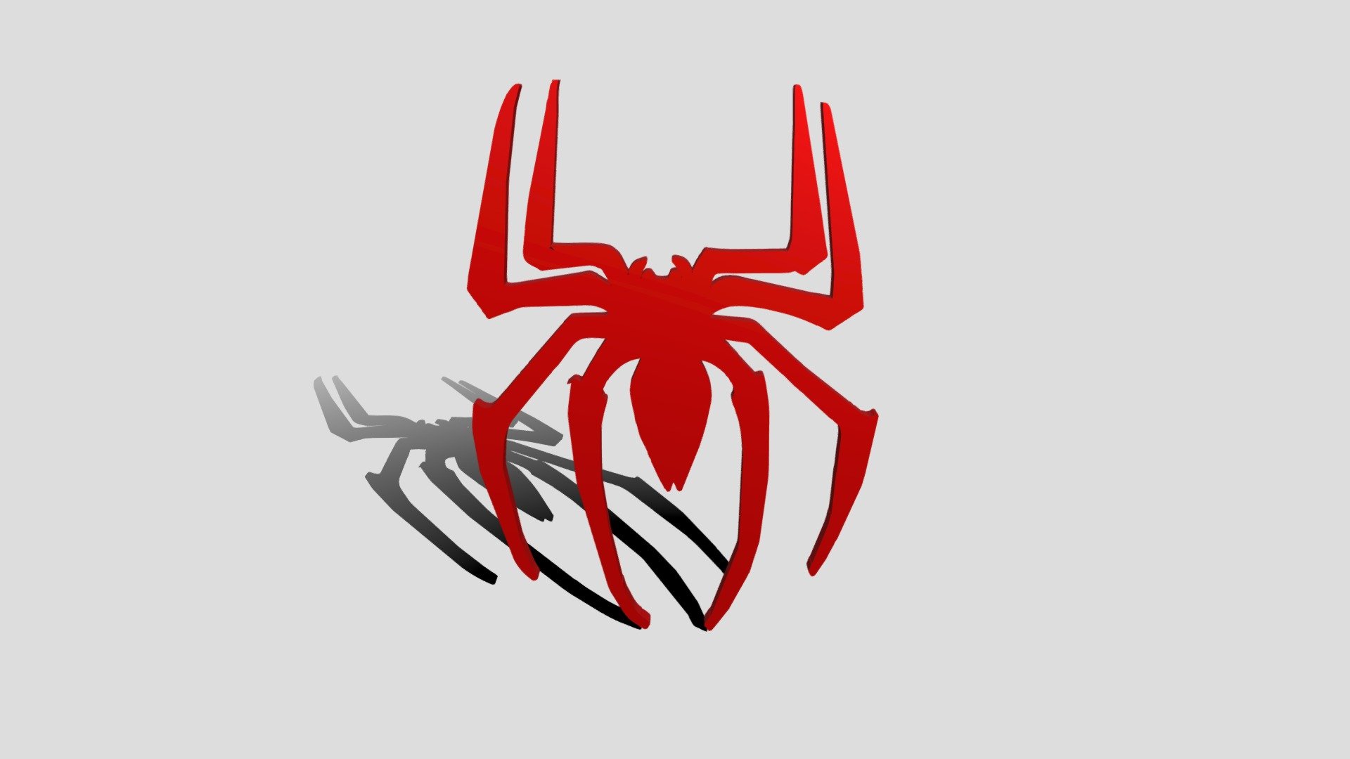 Spider Logo - Download Free 3D model by maksfrolov947 [1606650] - Sketchfab