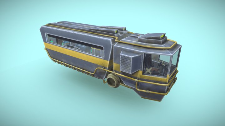 Itinerant lab - Concept Vehicle 3D Model